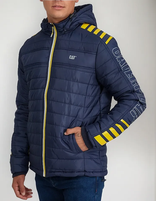 Chamarra Puffer CATERPILLAR - Azul